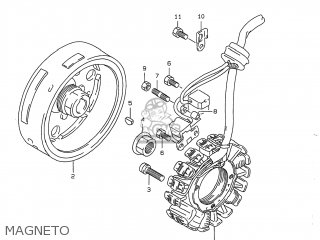 MAGNETO - DR350 1999 (X) USA (E03)
