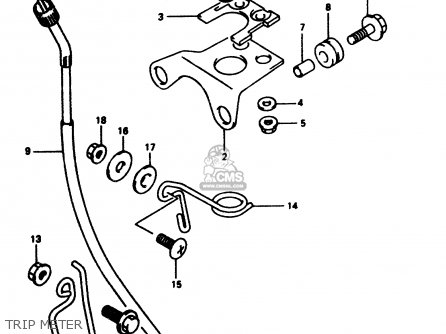TRIP METER - DR350 1999 (X)