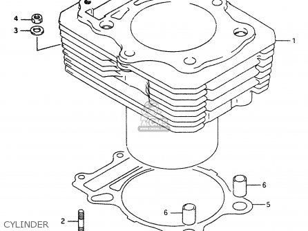 CYLINDER - DR350 1999 (X)