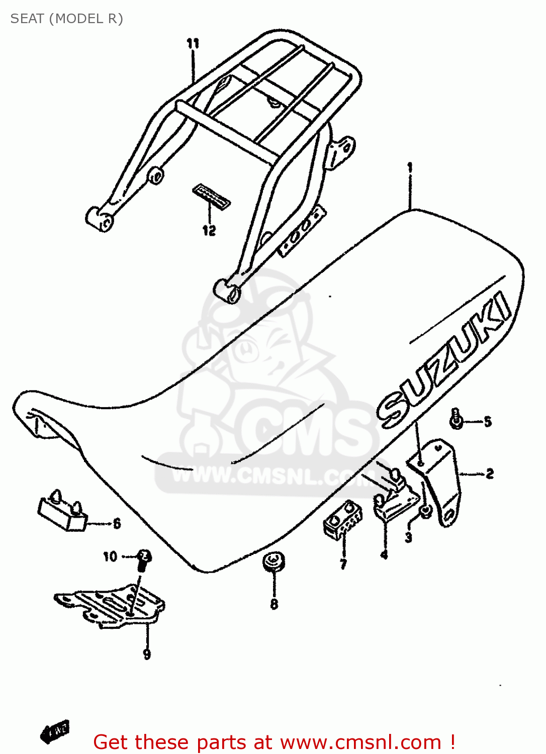 SEAT (MODEL R) DR350S 1991 (M) (E02 E04 E15 E17 E18 E21 E22 E24 E25 E34)