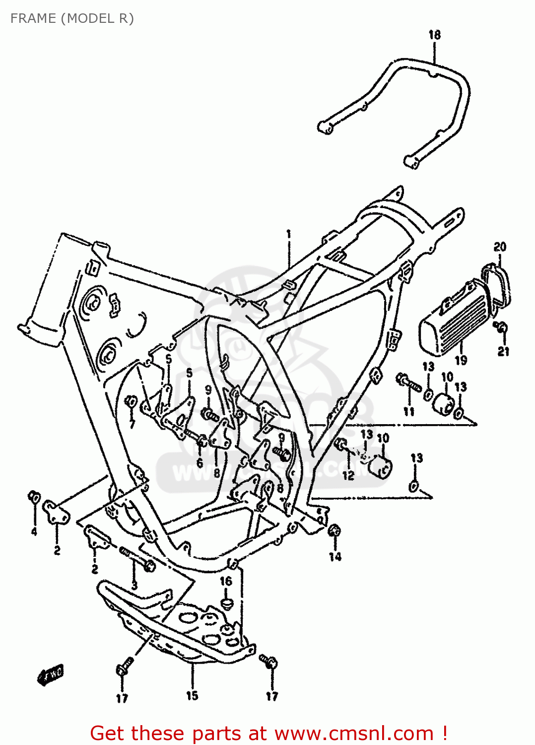 Suzuki DR350S 1992 (N) (E02 E04 E15 E16 E17 E21 E22 E24 E25 E34 E39 E94 ...