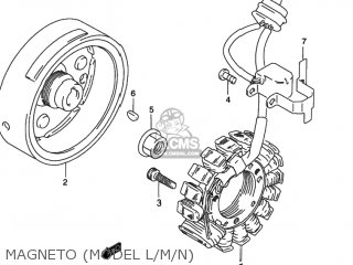 MAGNETO (MODEL L/M/N) - DR350SE 1993 (P) USA (E03)