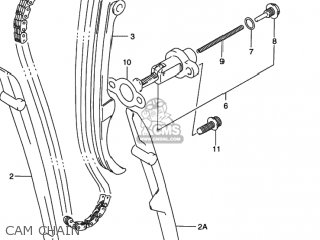 CAM CHAIN - DR350SE 1994 (R) USA (E03)