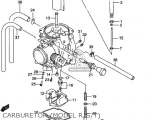 CARBURETOR (MODEL R/S/T) - DR350SE 1994 (R) USA (E03)