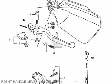 Suzuki DR350SE 1995 (S) parts lists and schematics