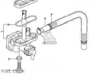 FUEL COCK - DR350SE 1995 (S) USA (E03)