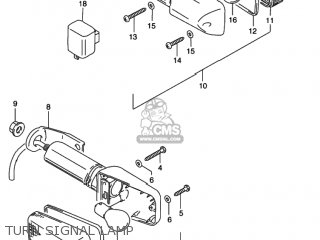 TURN SIGNAL LAMP - DR350SE 1996 (T) USA (E03)