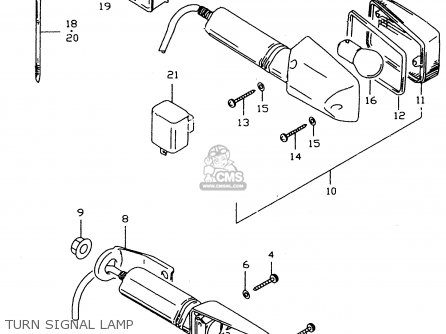 Suzuki DR350SE 1997 (V) parts lists and schematics