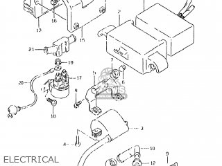 ELECTRICAL - DR350SE 1997 (V) USA (E03)