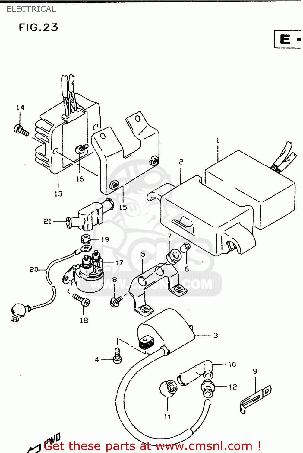 ELECTRICAL DR350SE 1997 (V)