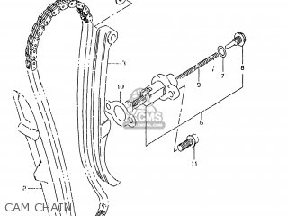CAM CHAIN - DR350SE 1998 (W) USA (E03)