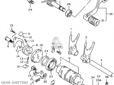 GEAR SHIFTING - DR350SE 1998 (X)