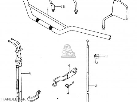 HANDLEBAR - DR350SE 1998 (X)