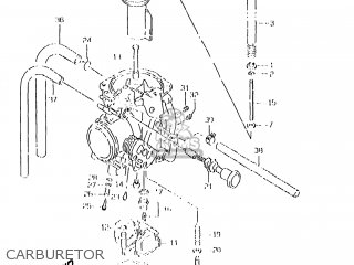 CARBURETOR - DR350SE 1999 (X) USA (E03)