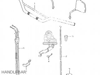 HANDLEBAR - DR350SE 1999 (X) USA (E03)