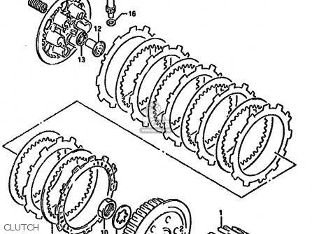 CLUTCH - DR350SU 1993 (P) AUSTRIA ( E39)