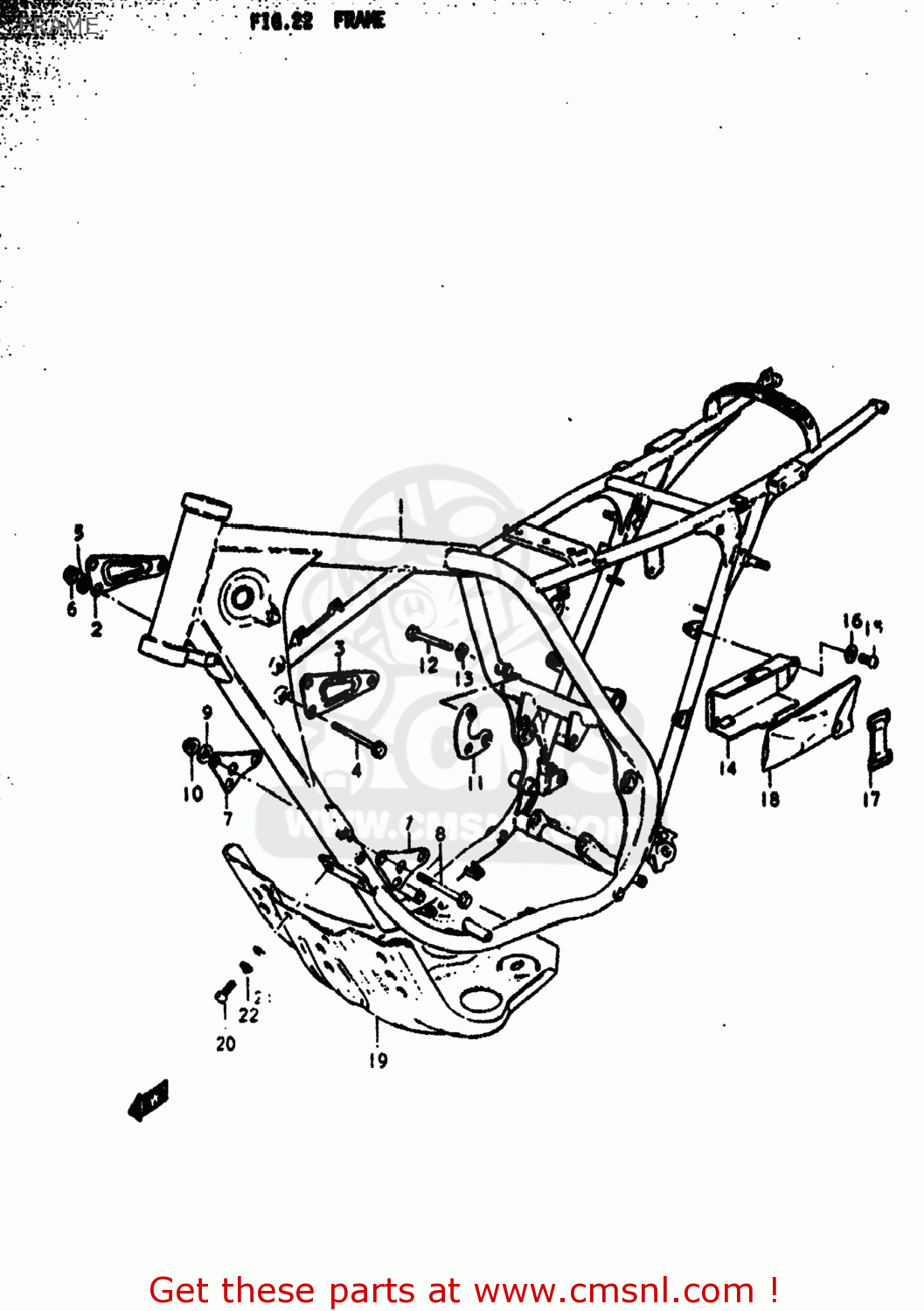 FRAME DR370 1978 (C) USA (E03)