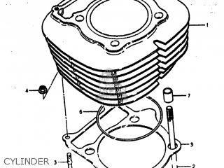 CYLINDER - DR370 1978 (C) USA (E03)