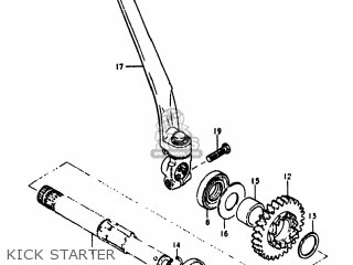 KICK STARTER - DR370 1978 (C) USA (E03)