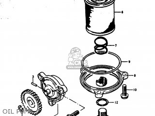 OIL PUMP - DR370 1979 (N) USA (E03)