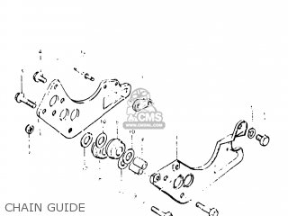 CHAIN GUIDE - DR400 1980 (T) USA (E03)