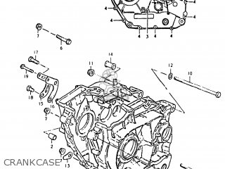 CRANKCASE - DR400 1980 (T) USA (E03)