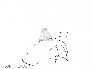 FRONT FENDER - DR400 1980 (T) USA (E03)