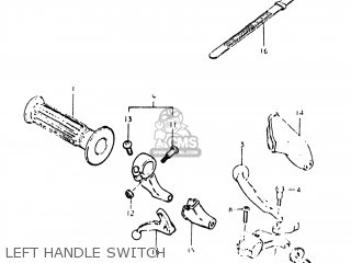 LEFT HANDLE SWITCH - DR400 1980 (T) USA (E03)