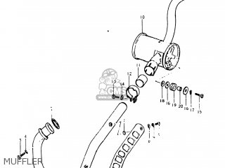 MUFFLER - DR400 1980 (T) USA (E03)