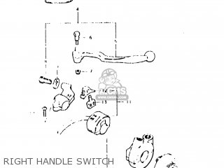 RIGHT HANDLE SWITCH - DR400 1980 (T) USA (E03)