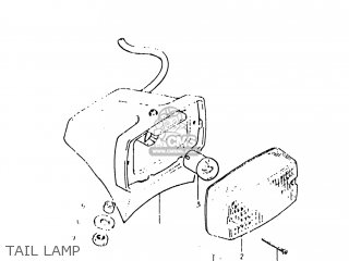 TAIL LAMP - DR400 1980 (T) USA (E03)