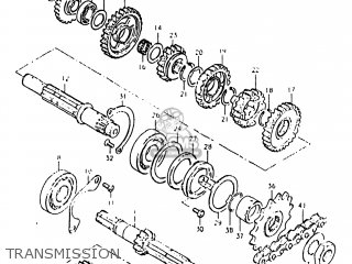 TRANSMISSION - DR400 1980 (T) USA (E03)