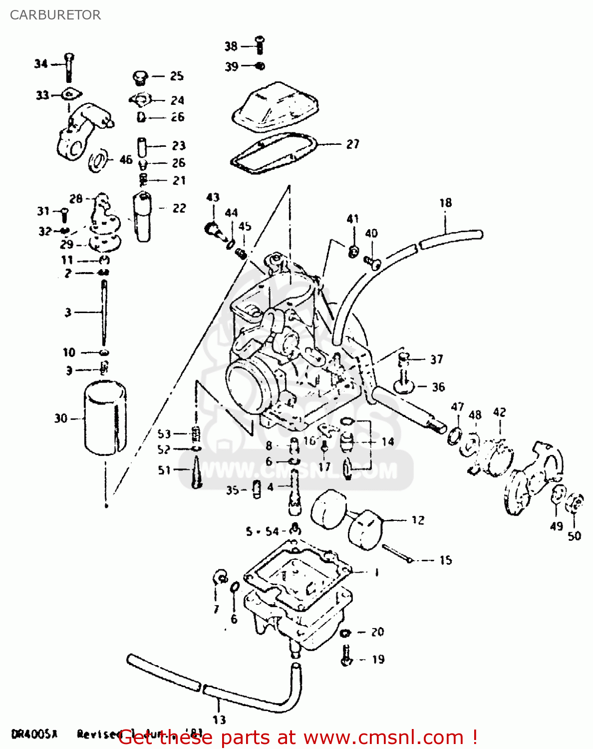 CARBURETOR DR400S 1980 (T)