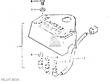 PILOT BOX - DR400S 1980 (T)