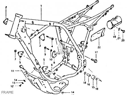 FRAME - DR400S 1980 (T)