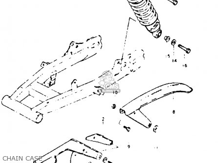 CHAIN CASE - DR400S 1980 (T)