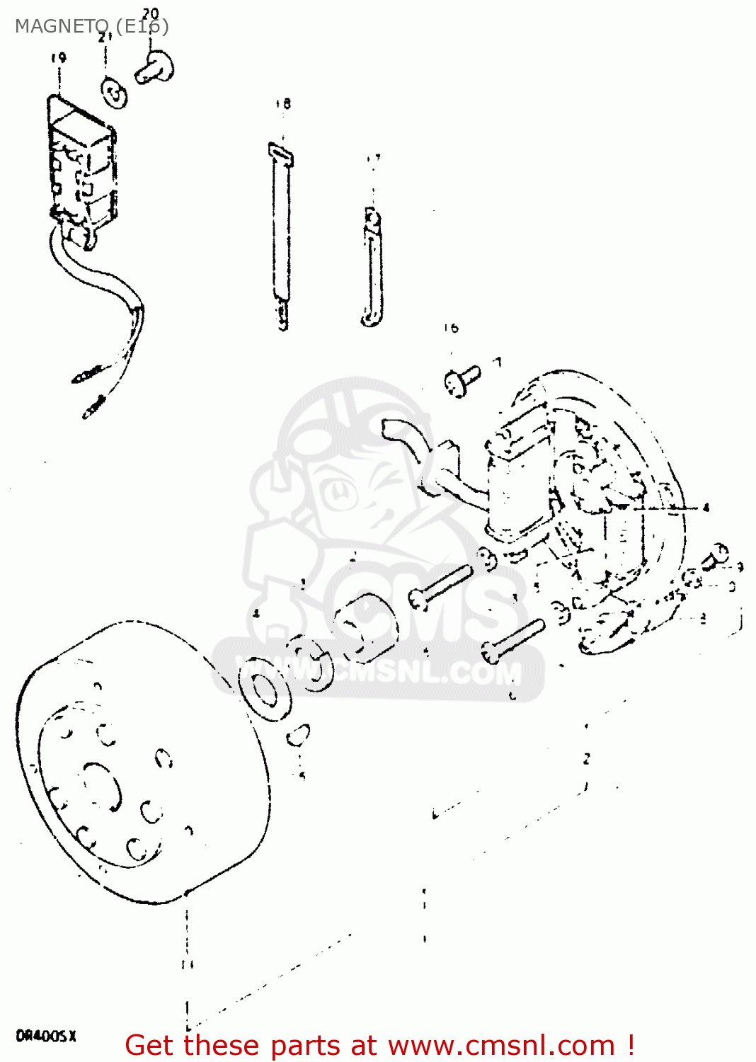 MAGNETO (E16) DR400S 1981 (X)