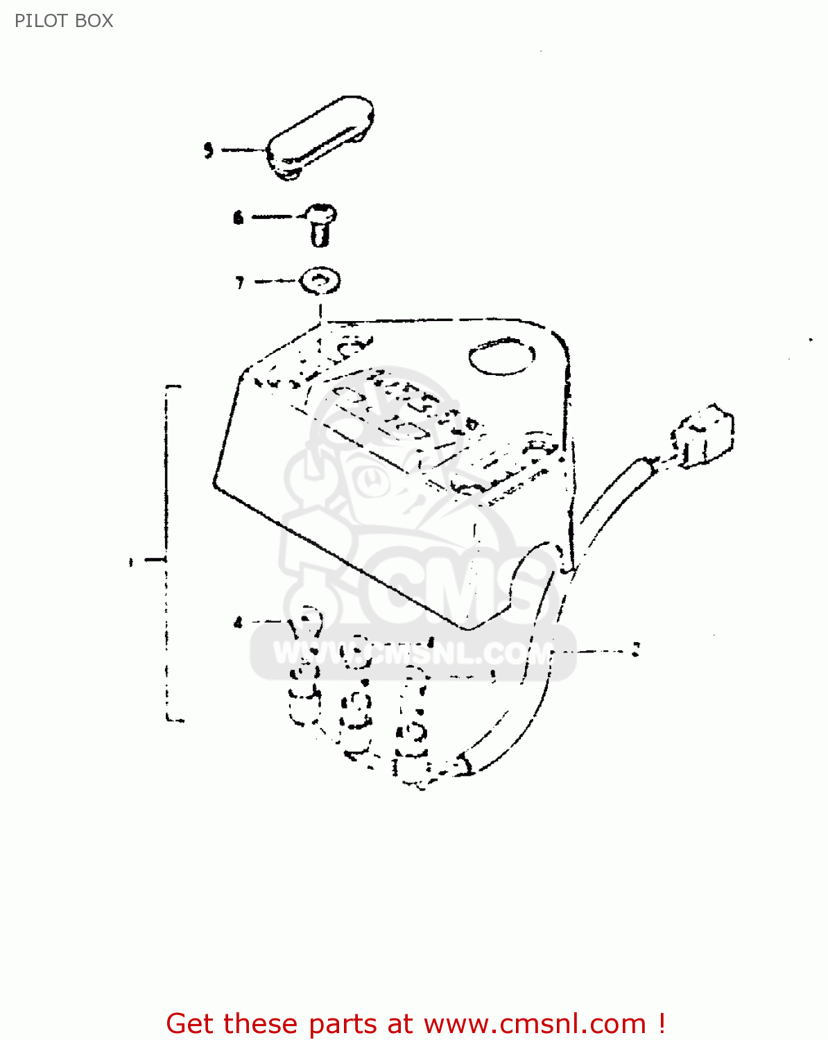 PILOT BOX DR400S 1981 (X)