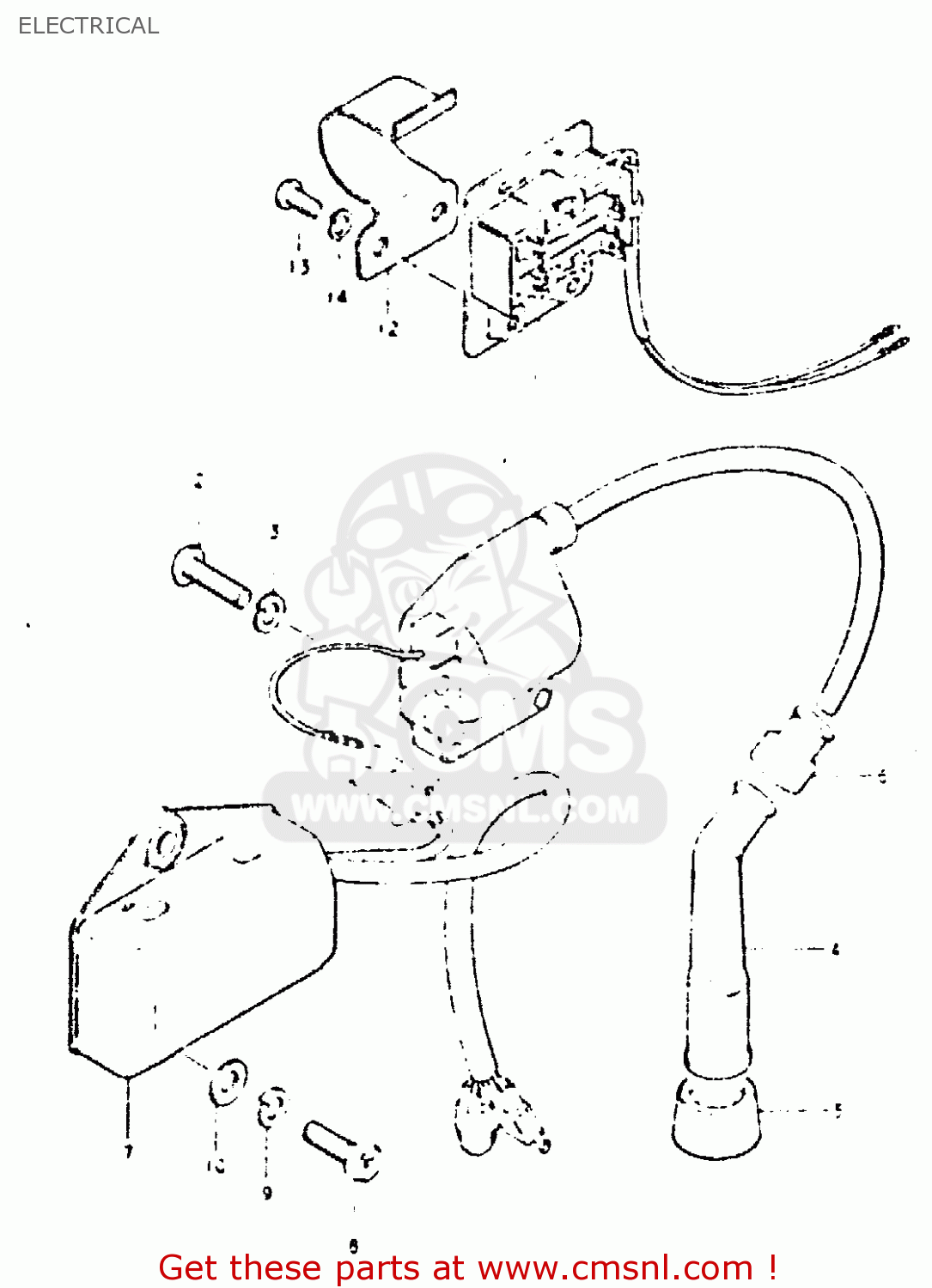 ELECTRICAL DR400S 1981 (X)
