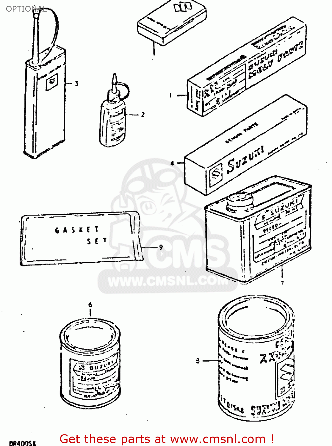 OPTIONAL DR400S 1981 (X)