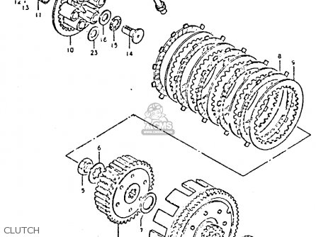 CLUTCH - DR400S 1981 (X)