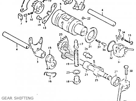 GEAR SHIFTING - DR400S 1981 (X)