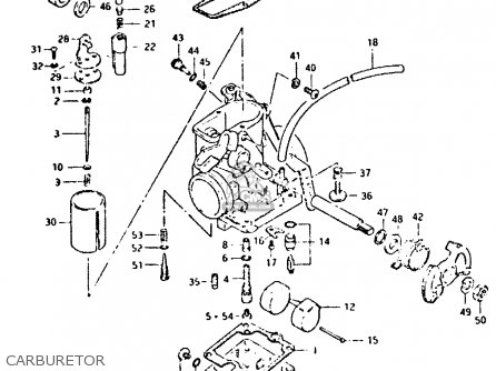 CARBURETOR - DR400S 1981 (X)
