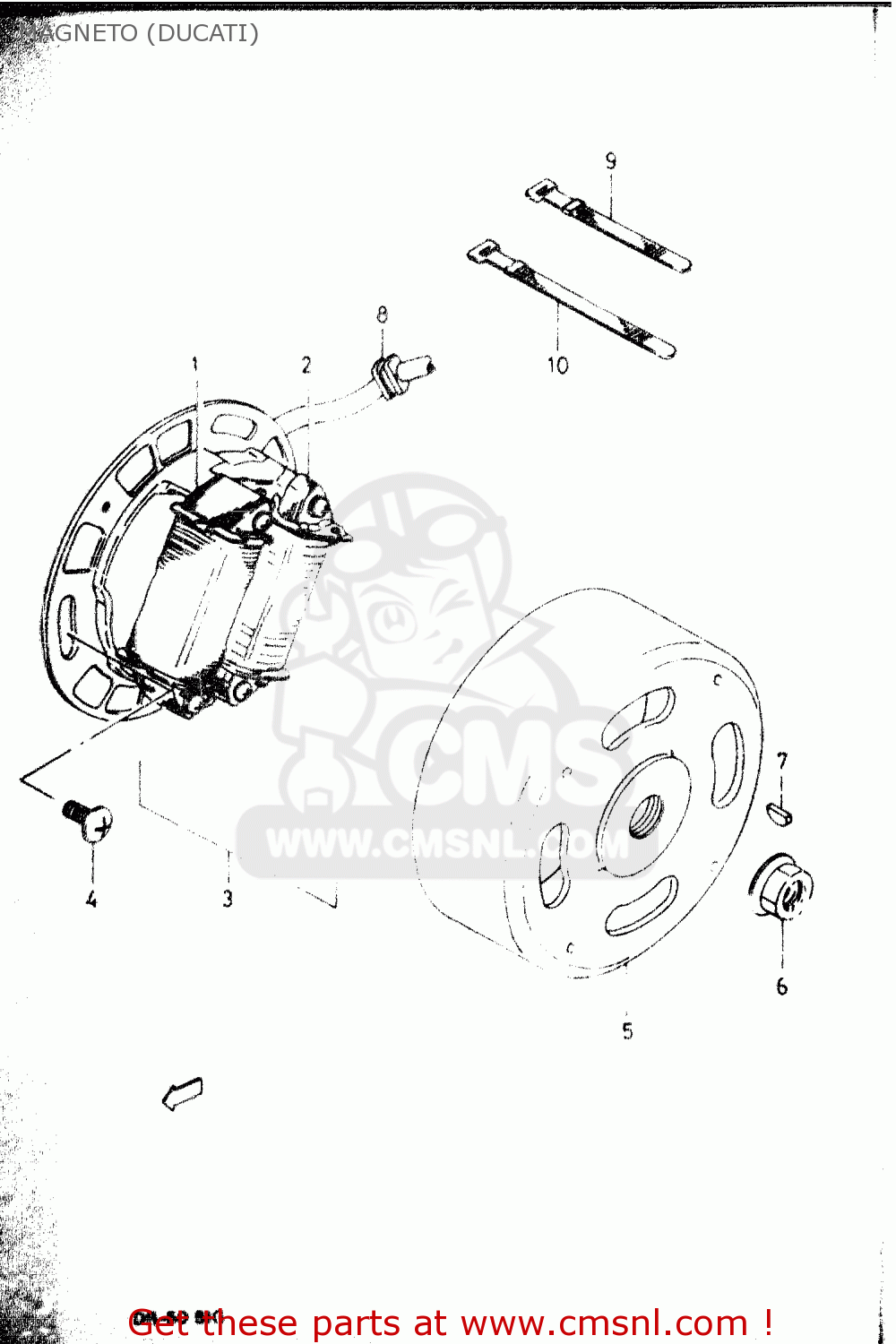 MAGNETO (DUCATI) DR50 BIG 1986 (G)