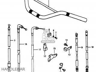 Suzuki DR500 1981 (X) USA (E03) parts lists and schematics