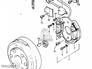 MAGNETO - DR500 1982 (Z) USA (E03)