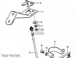 TRIP METER - DR500 1982 (Z) USA (E03)