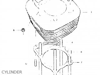 CYLINDER - DR500 1983 (D) USA (E03)