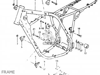 FRAME - DR500 1983 (D) USA (E03)