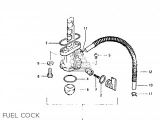 FUEL COCK - DR500 1983 (D) USA (E03)